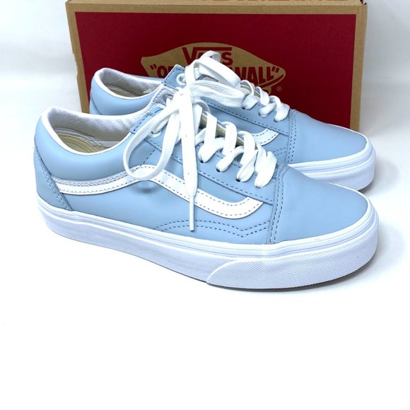 Vans Ballad Low Top Light Blue Old School Skateboarding Leather VN0A3WKT4Q0 - Picture 6 of 11